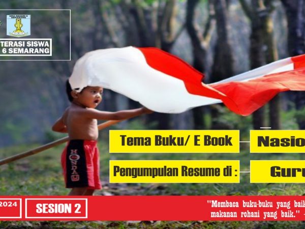 SMAN 6 Semarang Gelar Budaya Literasi Sebagai Upaya Meningkatkan Minat Baca Peserta Didik
