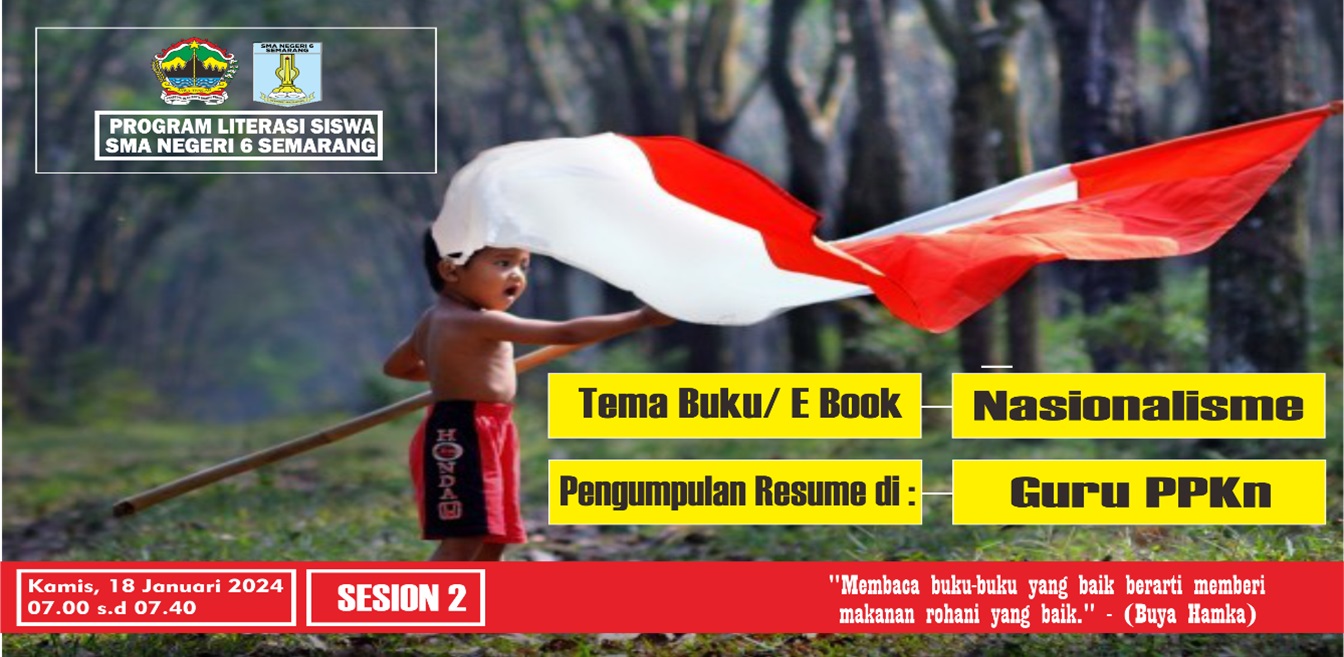 SMAN 6 Semarang Gelar Budaya Literasi Sebagai Upaya Meningkatkan Minat Baca Peserta Didik