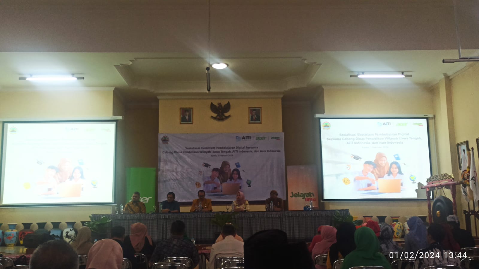 SMKN 10 Semarang Hadiri Sosialisasi Ekosistem Digital AITI