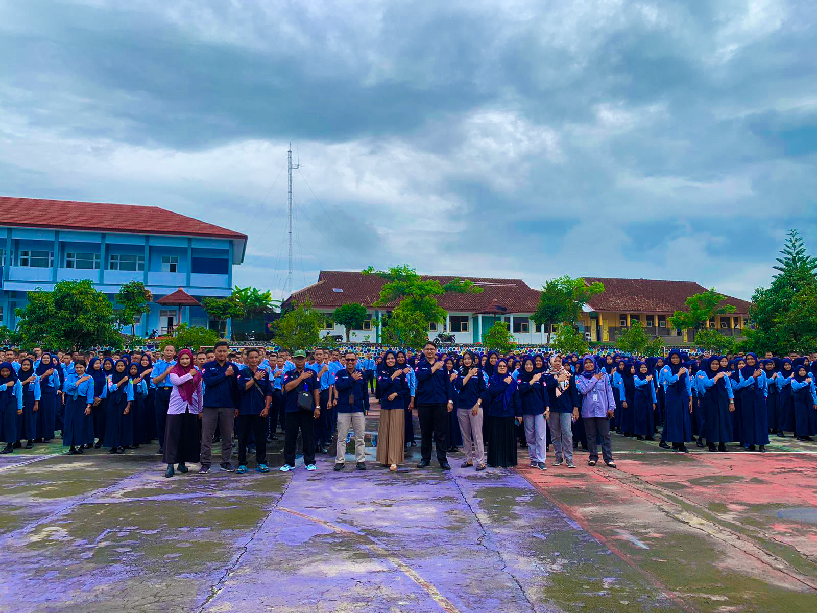 Sosialisasi Pemilih Pemula di SMK Negeri 1 Bancak sebagai Implementasi Proyek Penguatan Profil Pelajar Pancasila (P5) Tema Suara Demokrasi