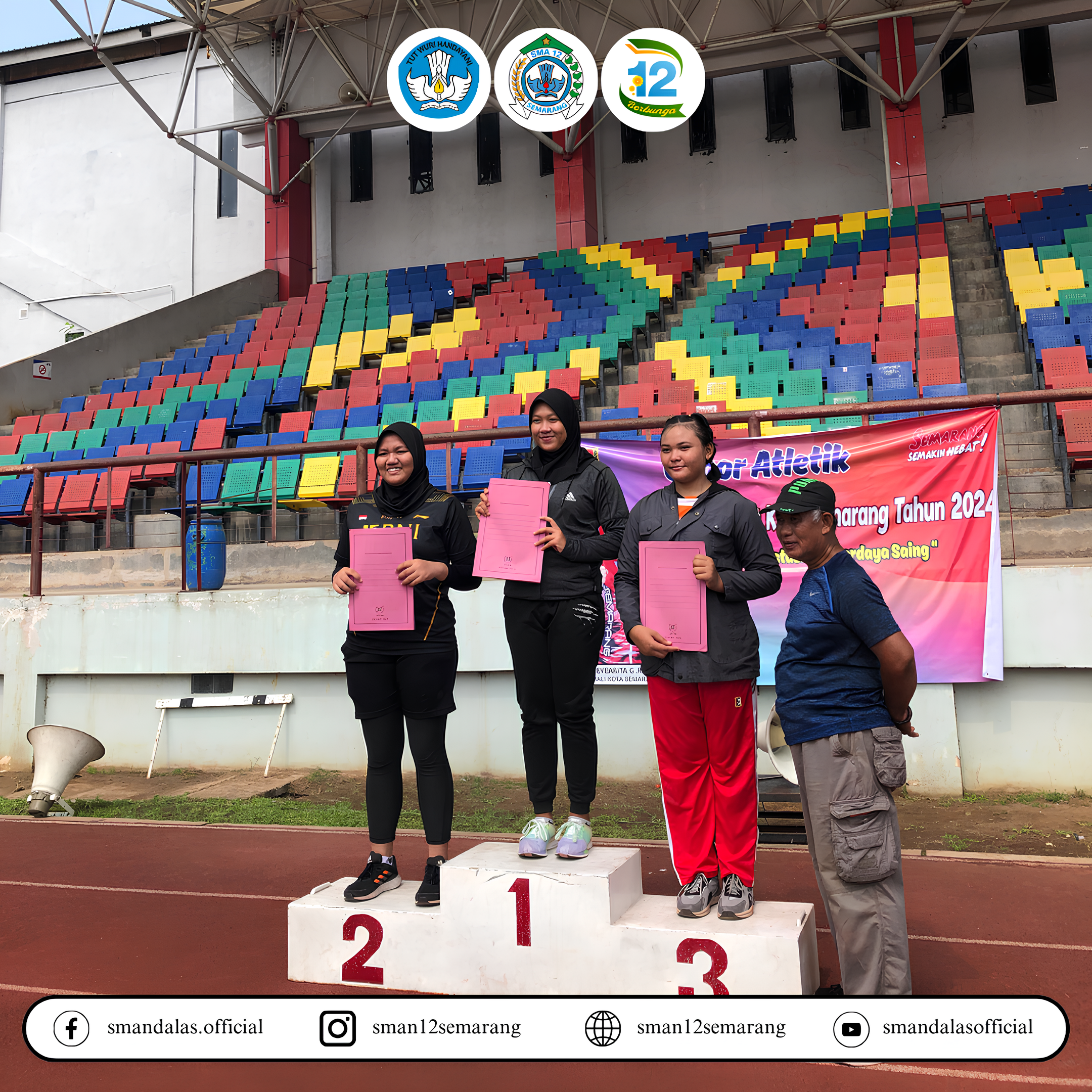 SMAN 12 Semarang Kembali Raih Prestasi Gemilang di POPDA Kota Semarang 2024