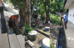 Aksi Bersih Kanal Air di SMKN 10 Semarang Untuk Cegah Banjir Aksi Bersih Kanal Air di SMKN 10 Semarang Untuk Cegah Banjir