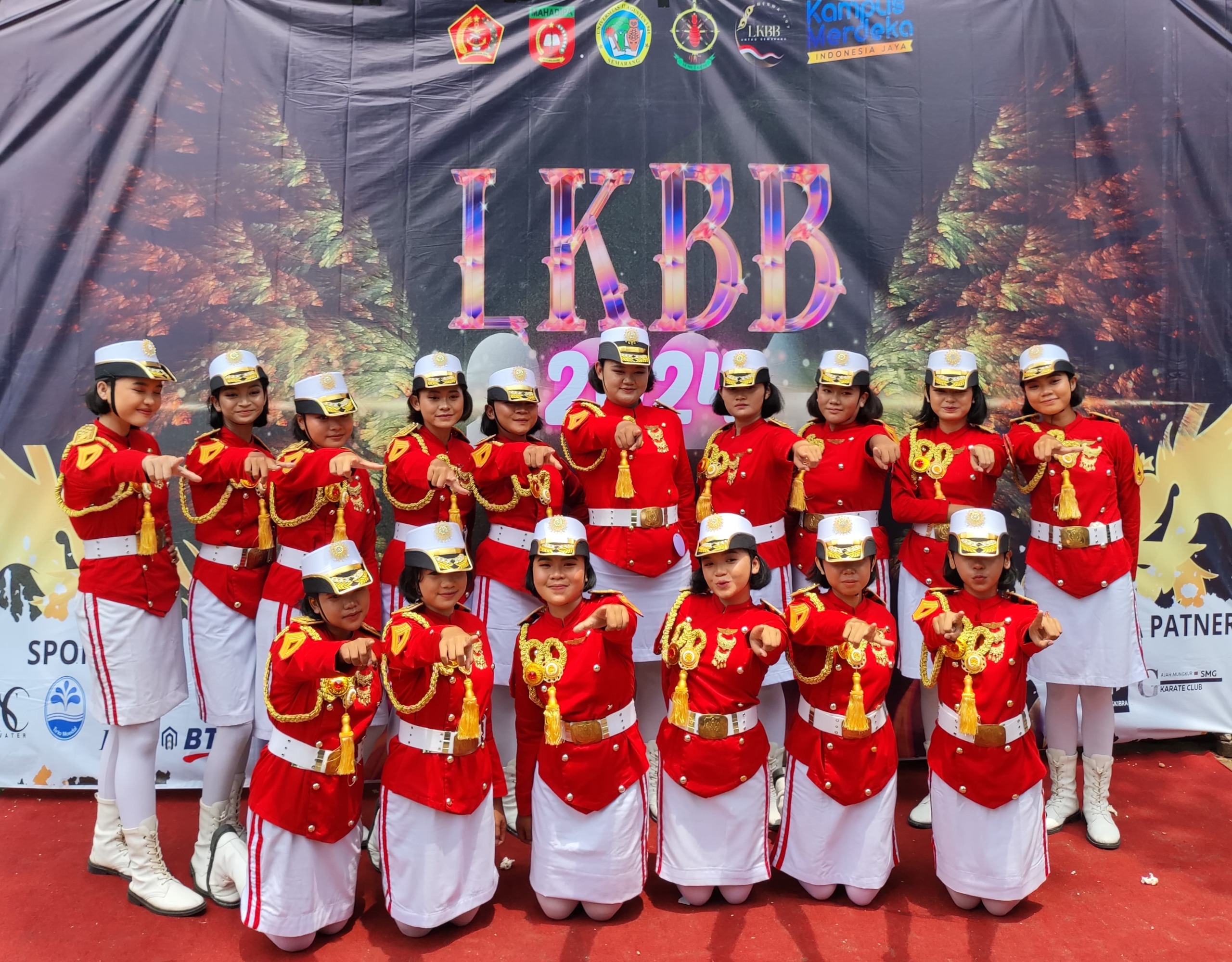 Paskibra SMKN 6 Semarang Raih Juara Harapan 1 Pada Ajang LKBB SMA/SMK Tingkat Provinsi Jawa Tengah 