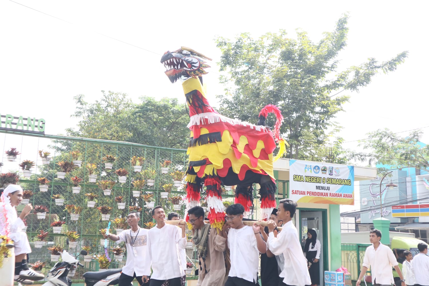 Meriahnya Suasana Tarhib Ramadhan di SMA N 9 Semarang