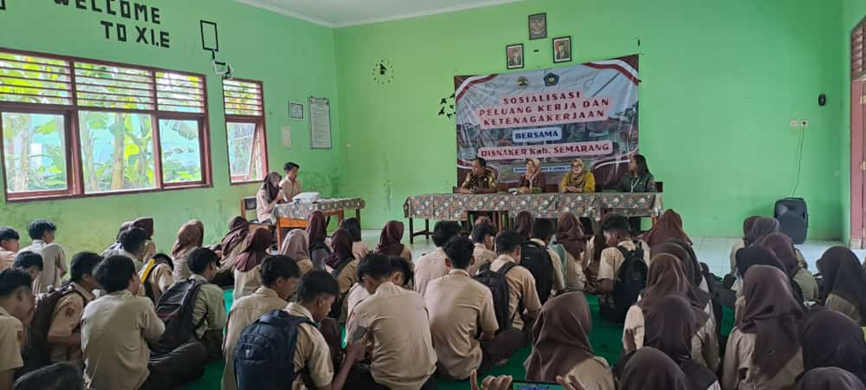 Sosialisasi Peluang Kerja & Ketenagakerjaan Bersama Disnaker Kab. Semarang