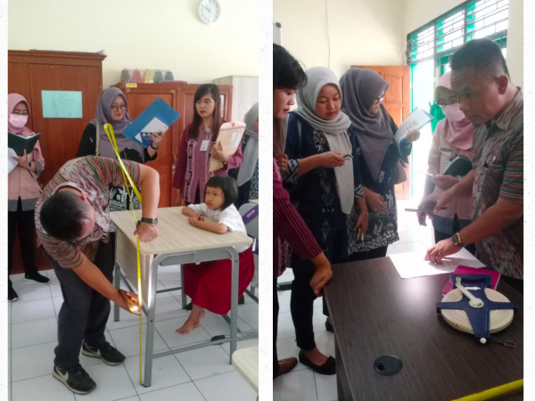 Kunjungan Inspektorat Provinsi Jawa Tengah ke SLBN Ungaran