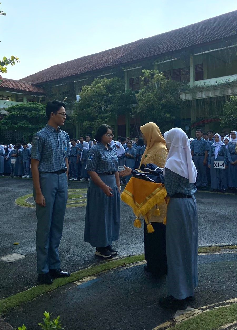 Pelepasan Siswa Kelas XII SMAN 14 Semarang