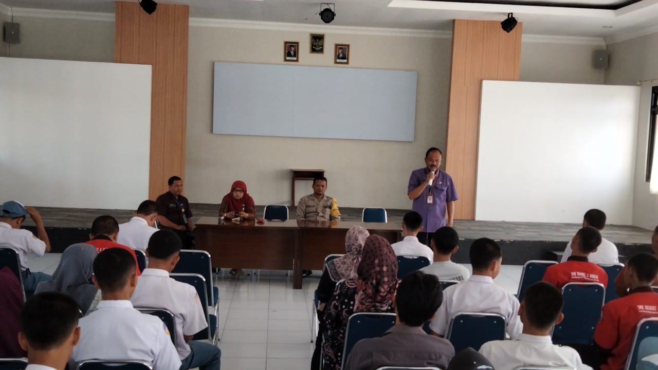SMKN 1 Bancak Melakukan Penertiban Knalpot ‘Brong’