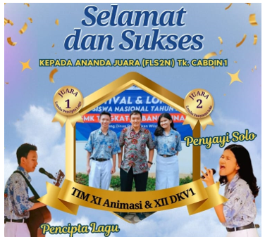 Siswa SMKN 4 Semarang Sukses Meraih Juara 1 pada FLS2N lomba Pencipta Lagu Siswa SMKN 4 Semarang Sukses Meraih Juara 1 pada FLS2N lomba Pencipta Lagu