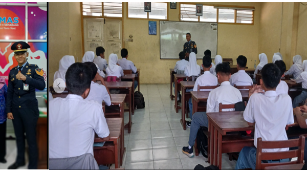 Aksi Alumni Berbagi SMKN 4 Semarang sebagai bentuk Student Center Learning