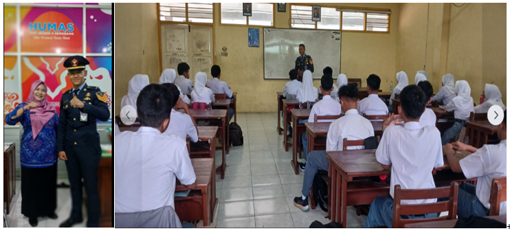 Aksi Alumni Berbagi SMKN 4 Semarang sebagai bentuk Student Center Learning