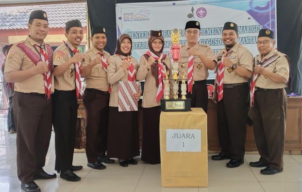 SMAN 6 Semarang Juara 1 Lomba Gugusdepan Mantap Tingkat Kwarcab Kota Semarang