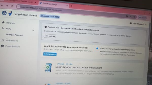 Perencanaan Kinerja Guru Sertifikasi SMK Teuku Umar Periode Juli - Desember
