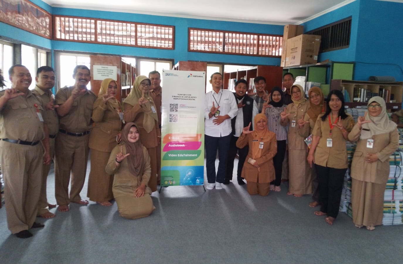 Berikan Layanan Prima, SMAN 14 Gandeng Balai Pustaka Untuk Perpustakaan Digital