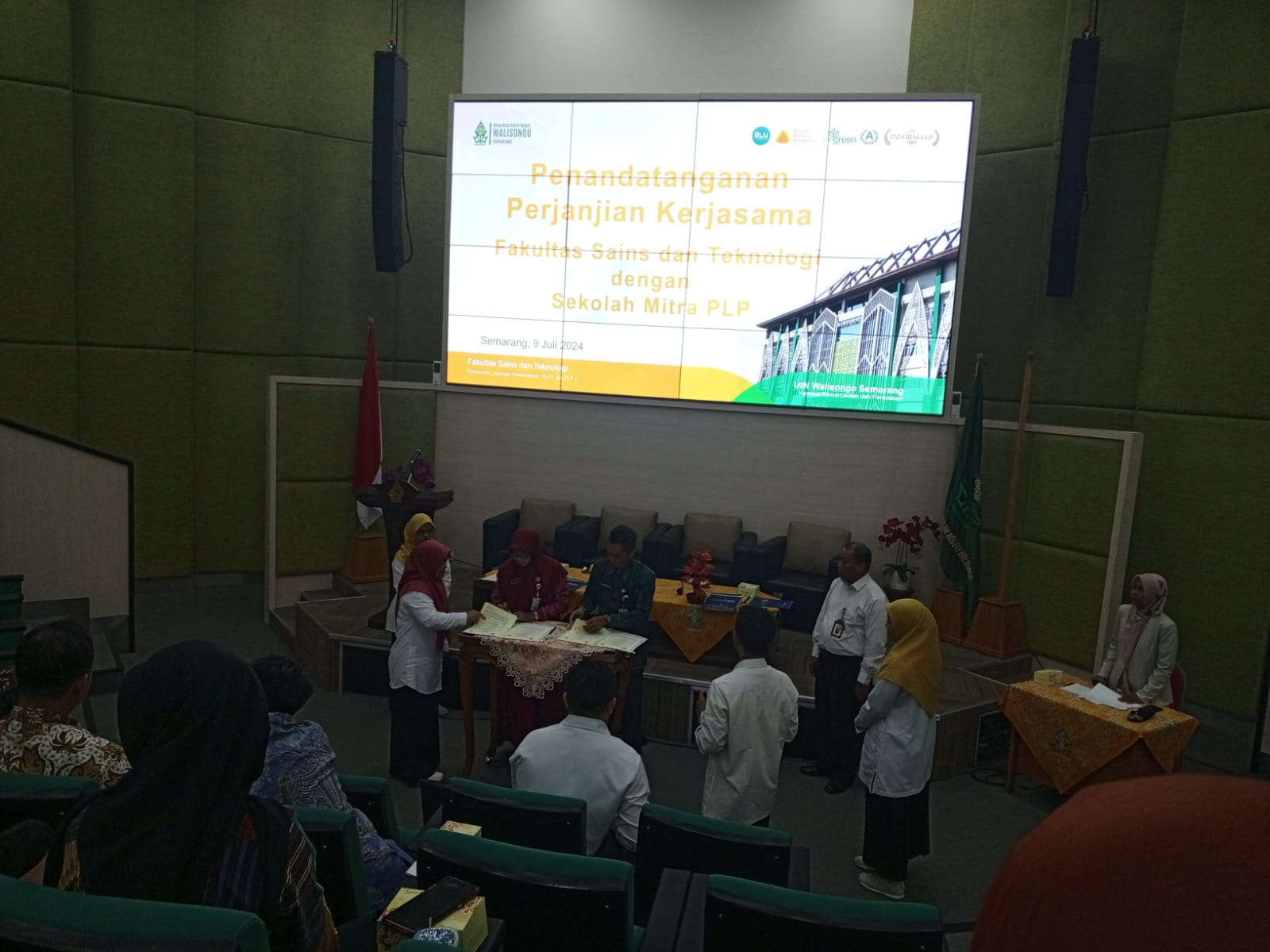 SMAN 14 Semarang Penuhi Undangan Kerja Sama Dengan UIN Walisongo Semarang