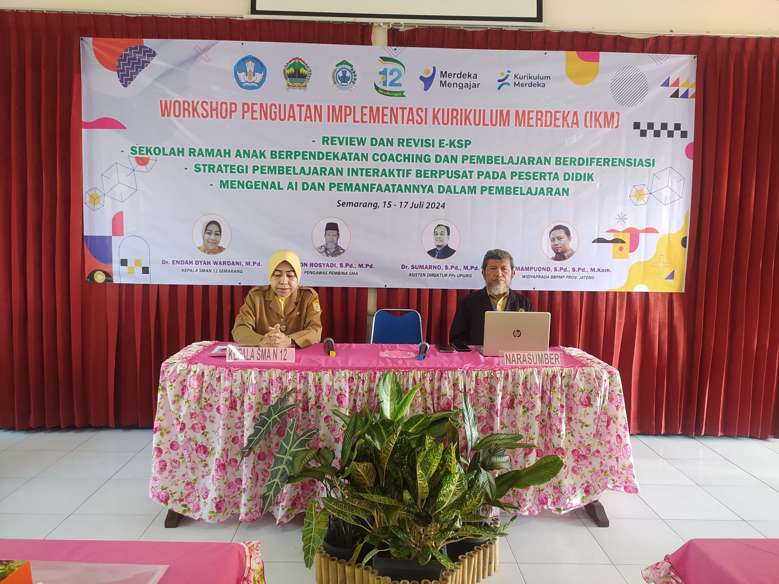 Tingkatkan Mutu Pembelajaran, SMAN 12 Semarang Gelar Workshop Penguatan IKM