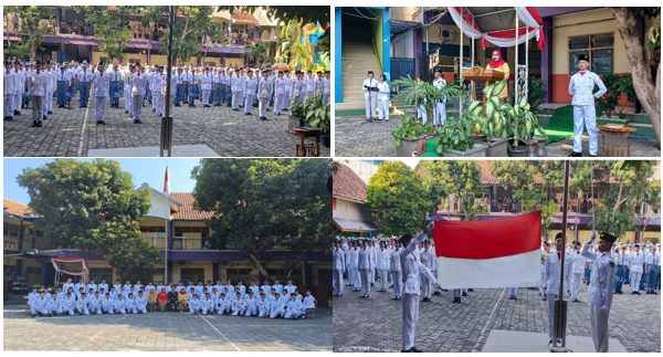 UPACARA 17 AGUSTUS DI SMKN 4 SEMARANG BERLANGSUNG KHIDMAT UPACARA 17 AGUSTUS DI SMKN 4 SEMARANG BERLANGSUNG KHIDMAT