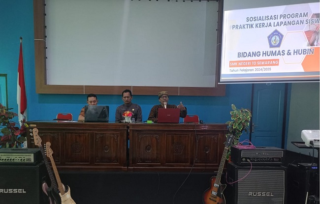 Bidang Humas dan Hubin Bersinergi Bersama KKK untuk Meningkatkan Program PKL Siswa