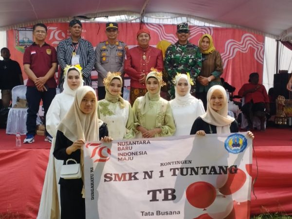 SMKN 1 Tuntang Meriahkan Karnaval Pembangunan Kec. Tuntang