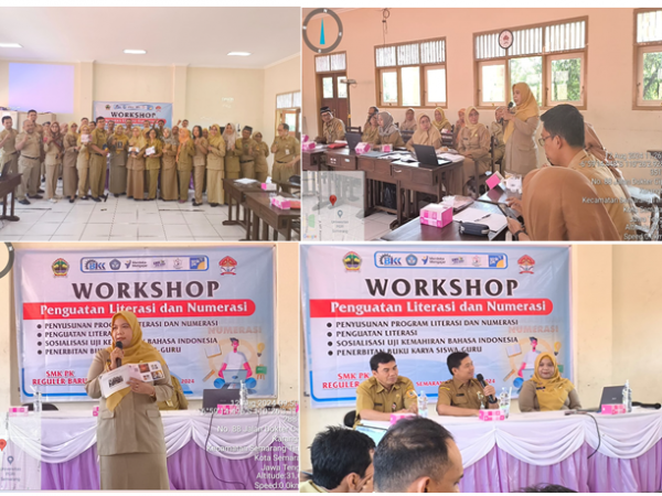 BERBAGI PRAKTIK BAIK LITERASI NUMERASI DI SMKN 5 SEMARANG