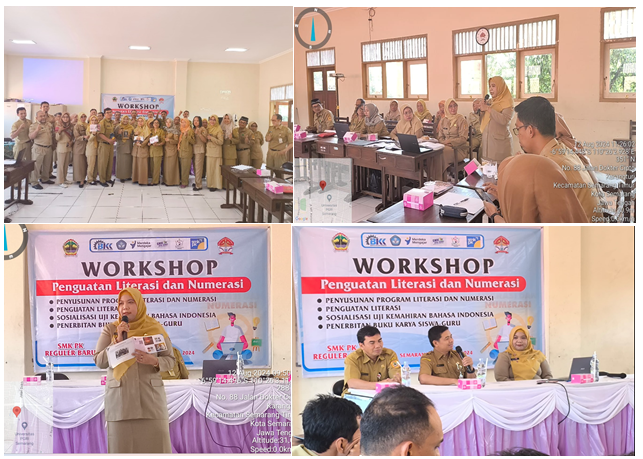 BERBAGI PRAKTIK BAIK LITERASI NUMERASI DI SMKN 5 SEMARANG BERBAGI PRAKTIK BAIK LITERASI NUMERASI DI SMKN 5 SEMARANG