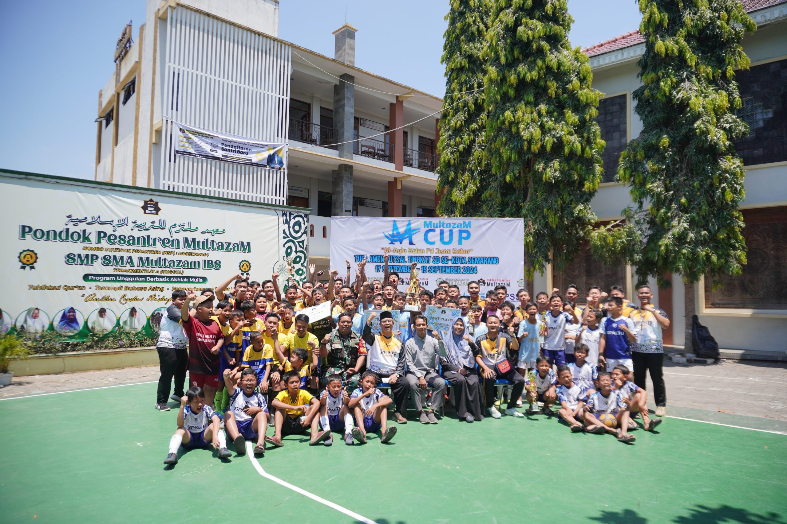 Match Final Multazam Cup Championship 2024 Puncak Kegiatan P5 ‘Bangun Jiwa Raga’ SMA Multazam IBS Semarang