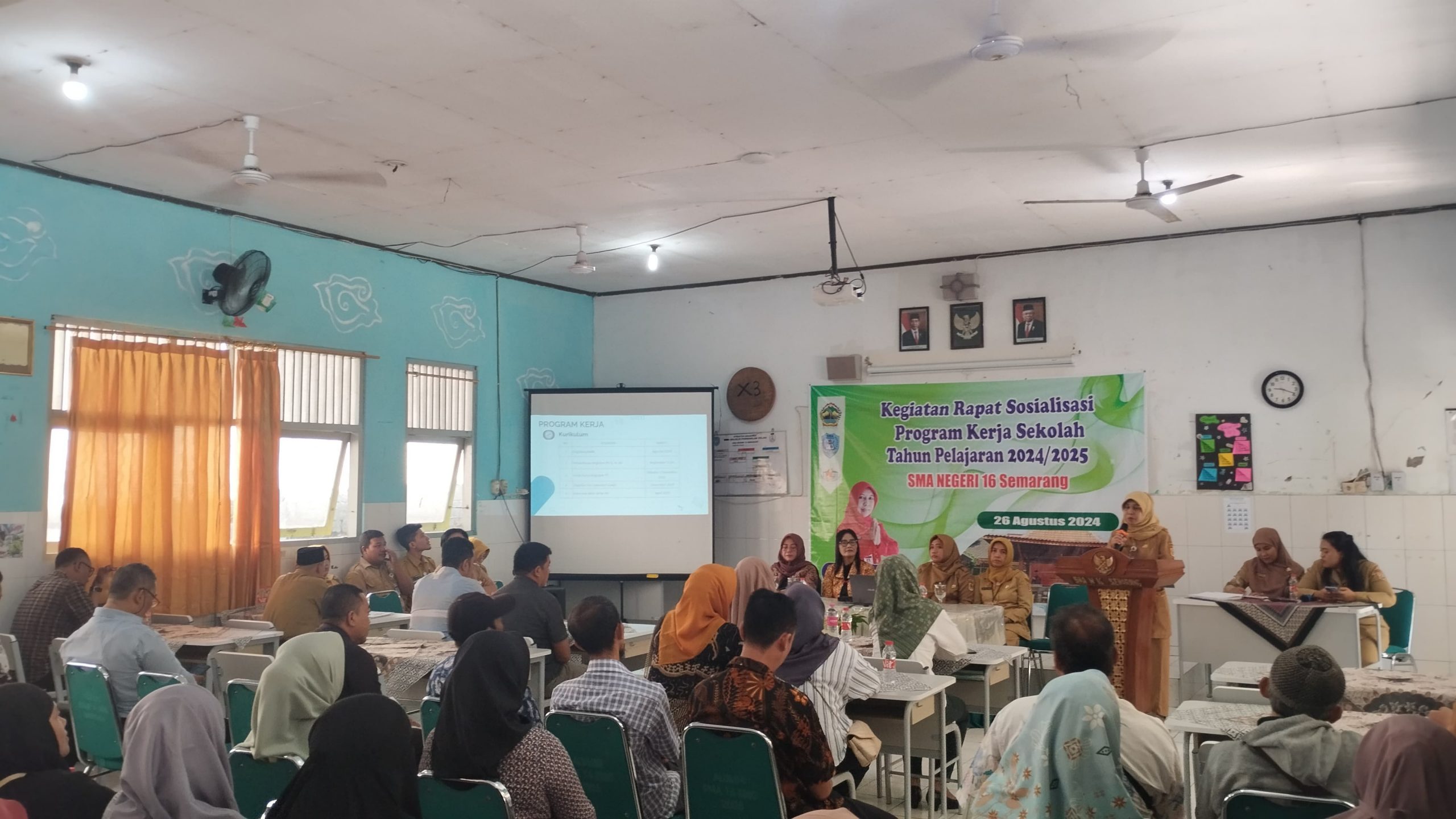 SMAN 16 Semarang Sosialisasikan Program Kerja Tahun Ajaran 2024/2025
