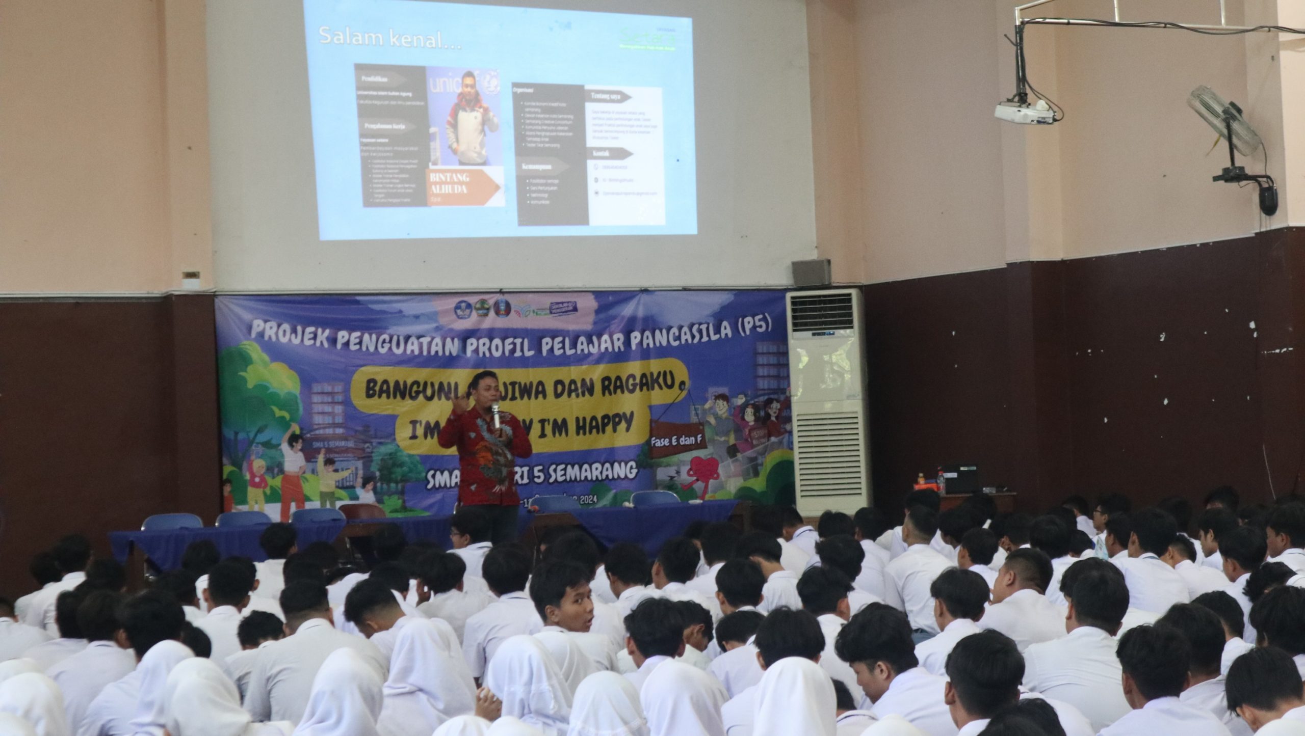 Pembelajaran P5 SMAN 5 Semarang: Bangunlah Jiwa & Raganya