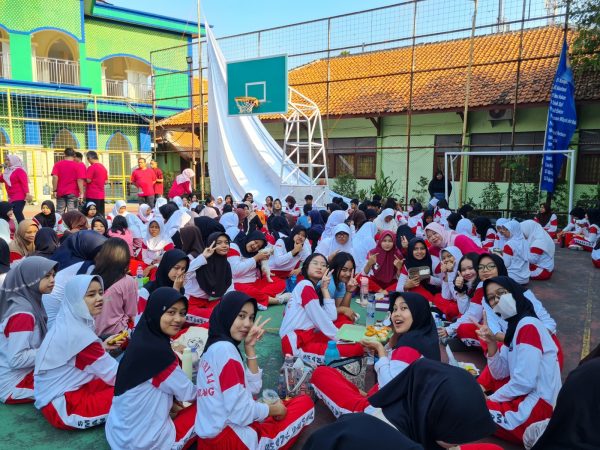 Pelaksanaan GABS Di SMA Negeri 14 Berlangsung Meriah