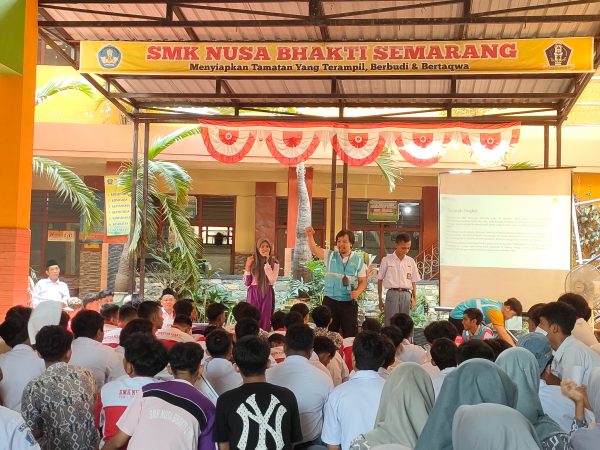 Sosialisasi Keselamatan Ketenagalistrikan  dan PLN Mobile  PT PLN ULP Semarang Barat   Di SMK Nusa Bhakti Semarang
