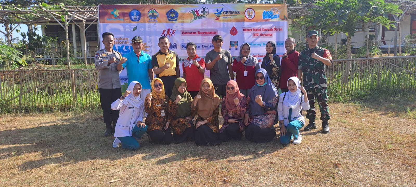 Gerakan Aksi Bergizi Serentak 2024 SMAN 1 Susukan
