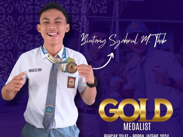 Siswa SMAN 1 Bergas Rebut Juara 1 Pencak Silat POPDA Jawa Tengah