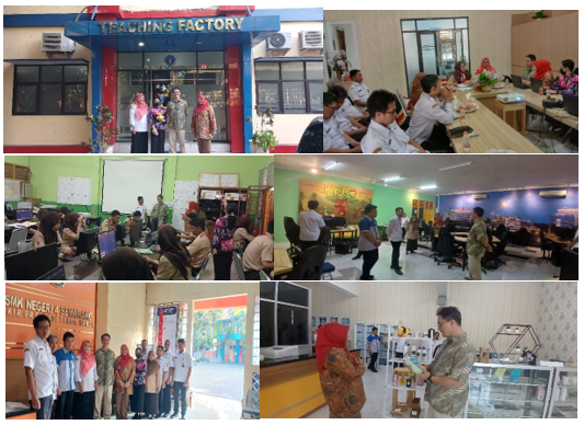 SMKN 4 Semarang sambut Kujjungan PT Diamond sebegai Tindak Lanjut MoU