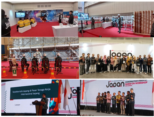 14 Guru SMK di jawa Tengah hadiri  Japan Construction Industry Hands On Workshop 2024 Summer di ICE BSD City Tangerang