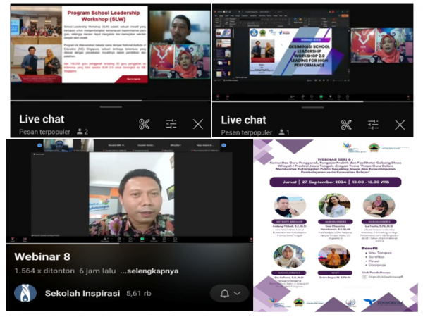 WEBINAR SERI 8 KOMUNITAS GP,PP,CABDIN1 USUNG TEMA PERAN GURU DALAM MEMBENTUK KETRAMPILAN PUBLIC SPEAKING SISWA DAN KEPEMIMPINAN PEMBELAJARAN SERTA KOMUNITAS BELAJAR