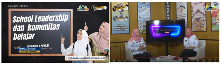 POD CAST KIHAJAR Sebagai Media Komunikasi dan Informasi Dinas Pendidikan Provinsi Jawa Tengah POD CAST KIHAJAR Sebagai Media Komunikasi dan Informasi Dinas Pendidikan Provinsi Jawa Tengah