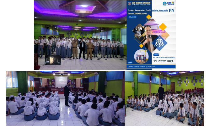 SMKN 4 Semarang Undang Narsum HRD dalam Kegiatan P5 Tema Kebekerjaan SMKN 4 Semarang Undang Narsum HRD dalam Kegiatan P5 Tema Kebekerjaan