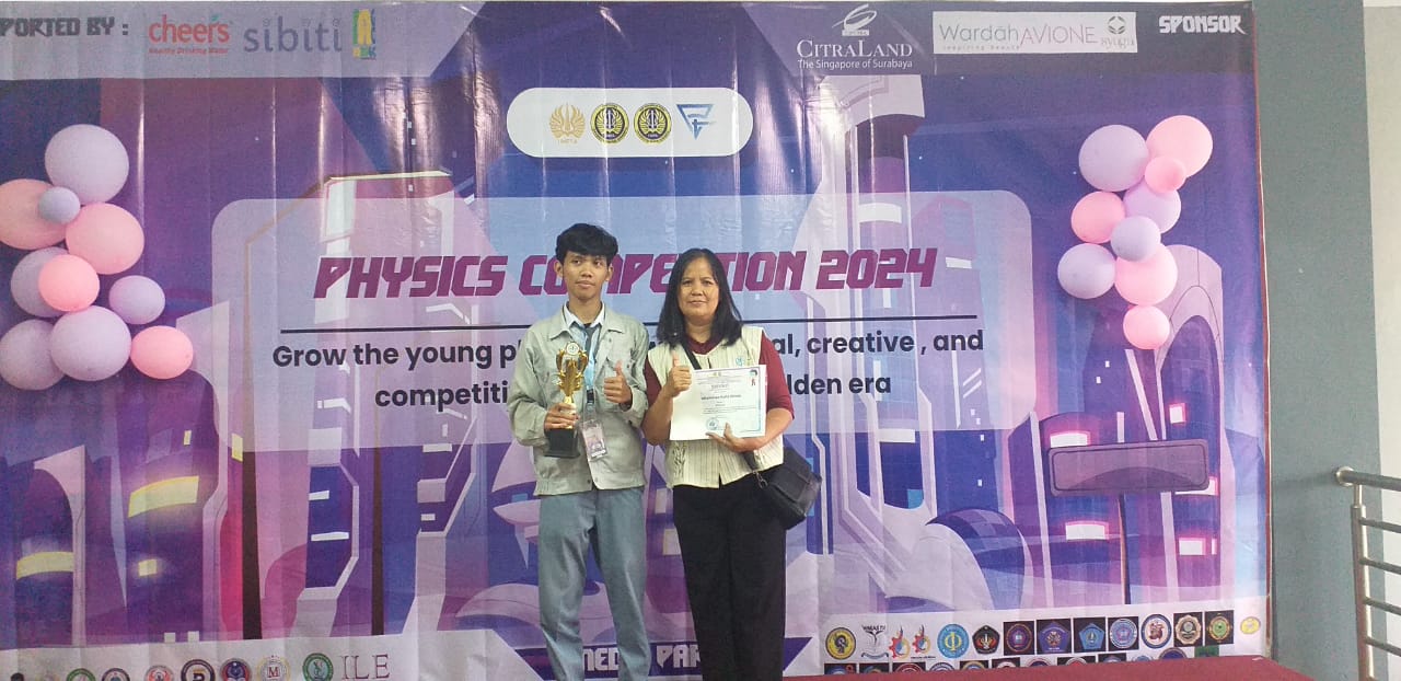 Pesona Fisika Mulai Menebar di SMA N 16 Semarang: Keikutsertaan dalam Ajang Physics Competition 2024 tingkat nasional di UNESA Surabaya
