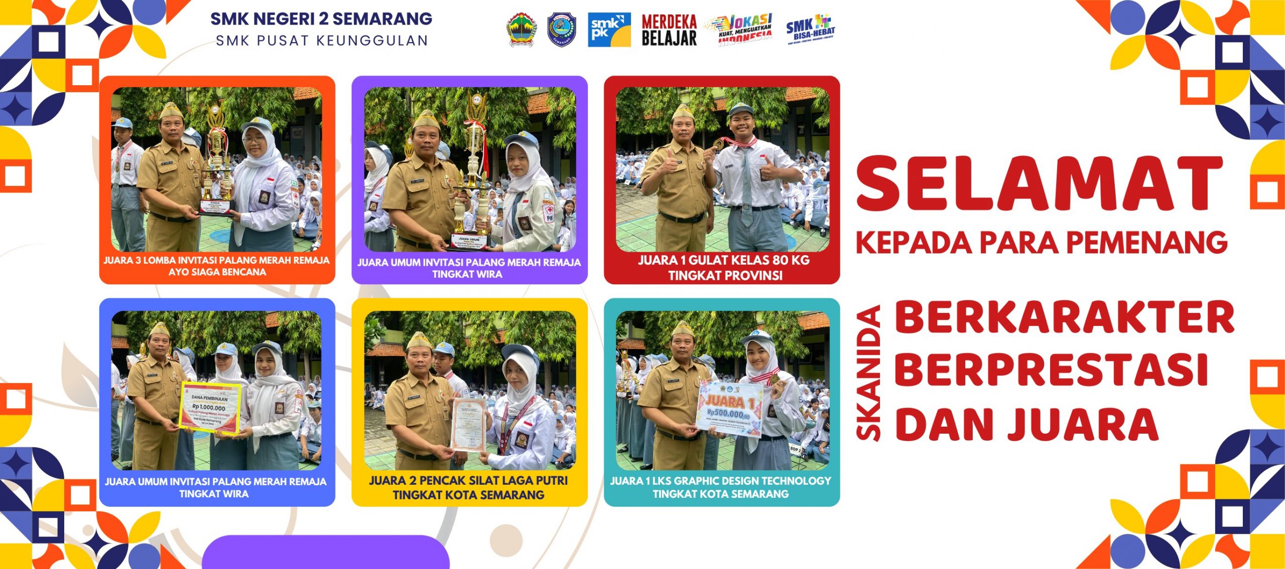 Prestasi Gemilang SMK Negeri 2 Semarang di Penghujung Tahun 2024