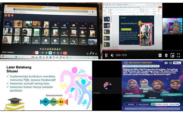 SMKN 4 SEMARANG adakan Webinar Komunitas Belajar SMKN 4 SEMARANG adakan Webinar Komunitas Belajar