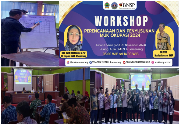 SKMN 4 Semarang adakan Workshop Perencanaan dan Penyusunan MUK Okupasi 2024 SKMN 4 Semarang adakan Workshop Perencanaan dan Penyusunan MUK Okupasi 2024
