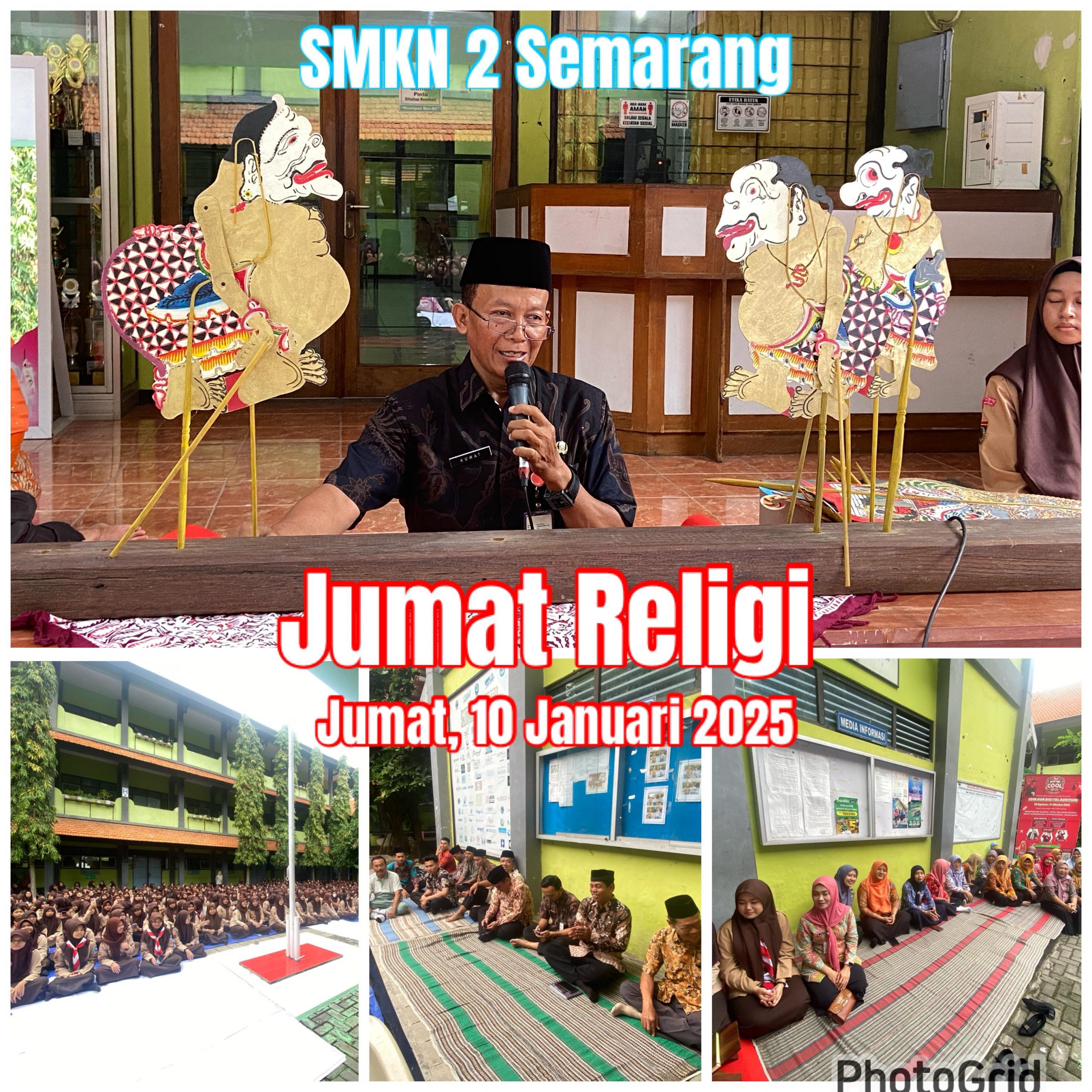 Jumat Religi SMKN 2 Semarang, Wayang Dakwah: Wanita yang Dirindukan Surga