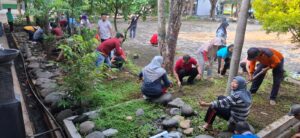 SMKN 10 Semarang Gelar Revitalisasi Taman, Persiapkan Diri Menuju Sekolah Adiwiyata