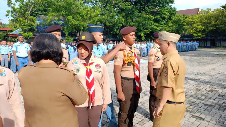 Pelantikan Dewan Kerja Ambalan (DKA) Dewa Ruci Dewi Lanjar SMKN 10 Semarang