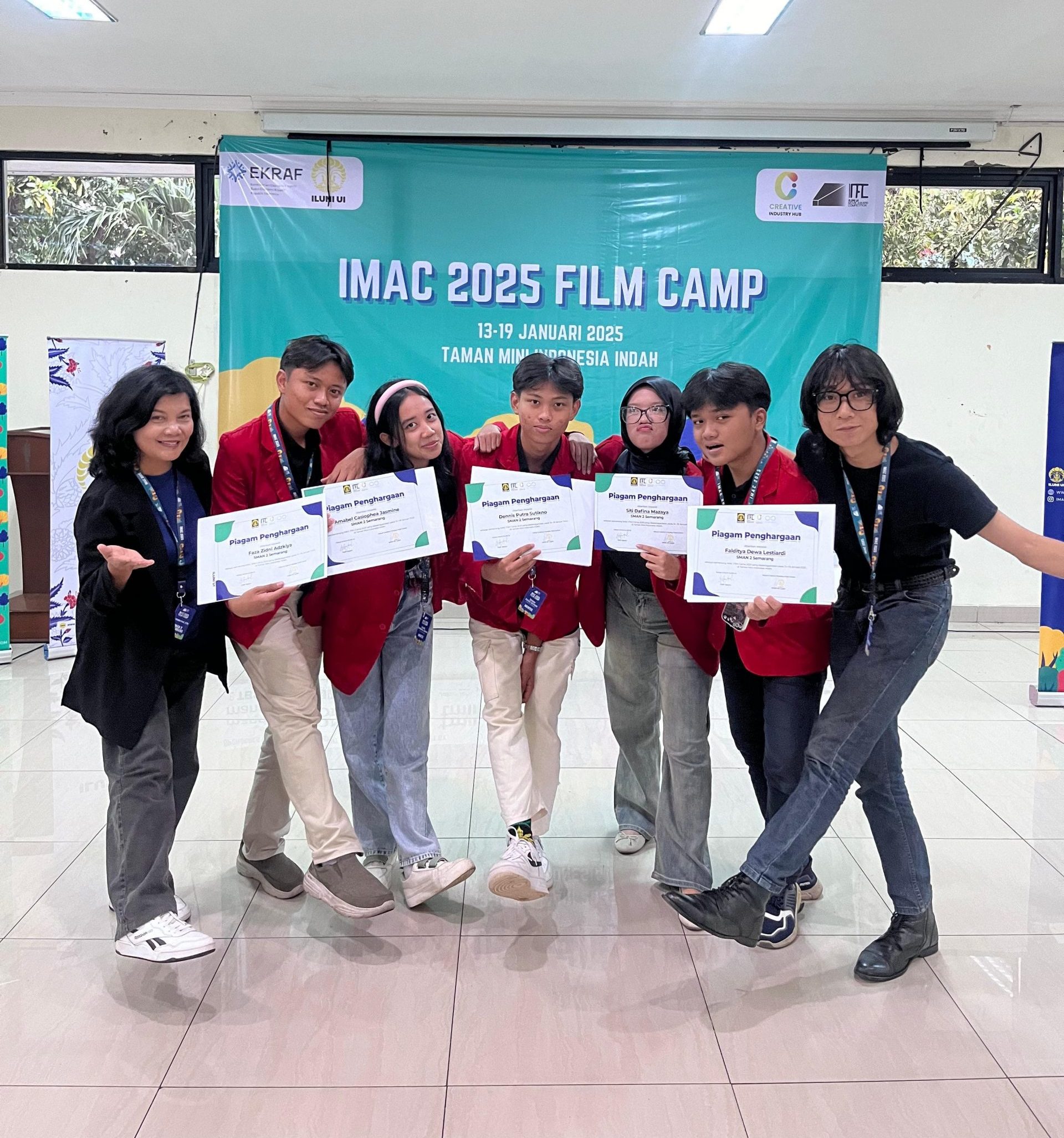 SMAN 2 Semarang Bersinar di IMAC Film Camp Competition 2025: Wujudkan Mimpi Jadi Sineas Muda
