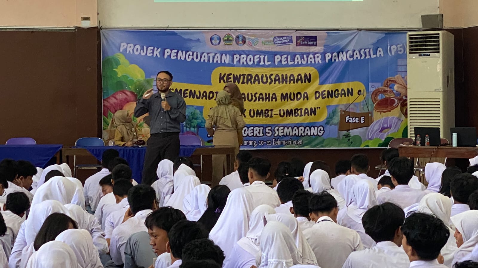 P5 SMAN 5 Semarang: Menjadi Wirausaha Muda Melalui Olahan Produk Umbi-umbian