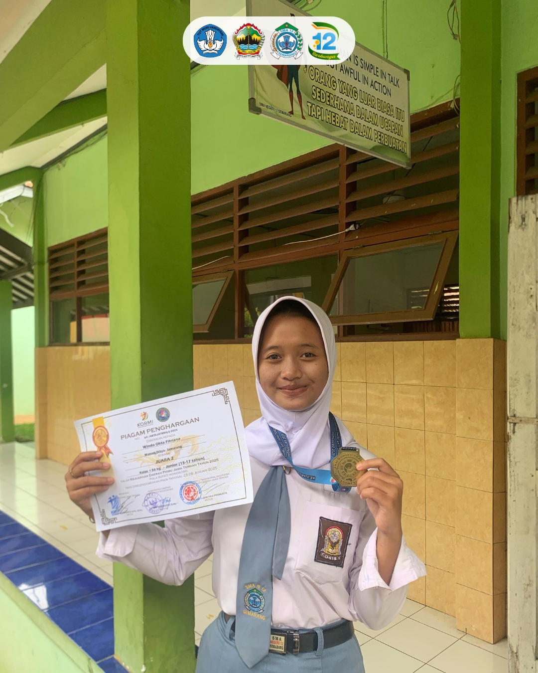 Winda Okta Fitriana Raih Juara 2 di Kejuaraan Daerah Phibu Jawa Tengah 2025 Winda Okta Fitriana Raih Juara 2 di Kejuaraan Daerah Phibu Jawa Tengah 2025