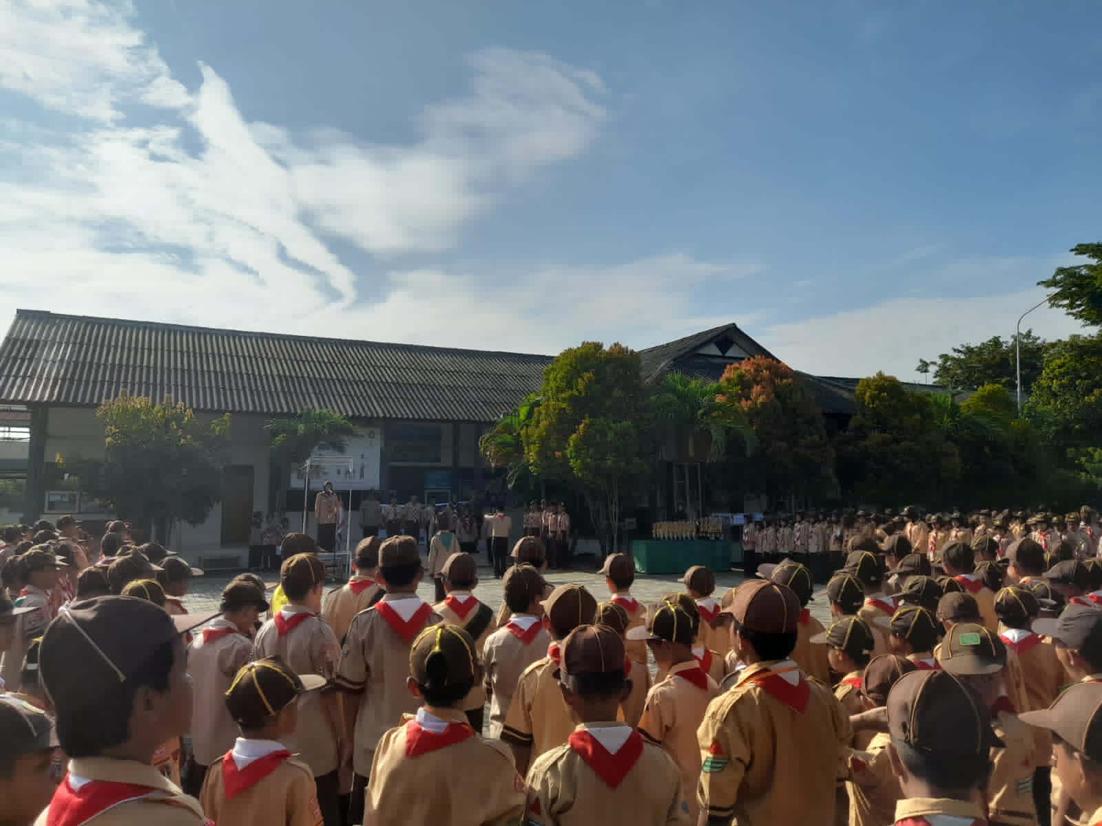 Semarak Lomba Keterampilan Siaga Kwartir Ranting Semarang Utara 2025 di SMKN 10 Semarang
